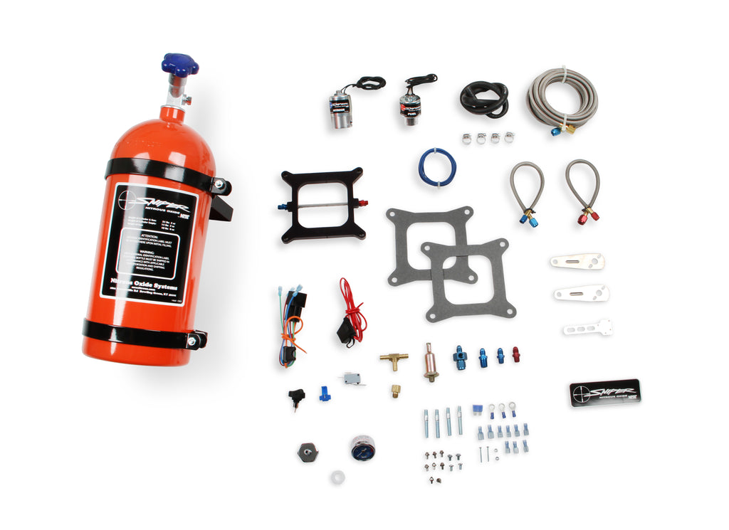NOS/Nitrous Oxide System Sniper 250HP Nitrous 4150 Plate Kit