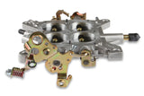 Carburetor Base Plate Assembly for Holley 4150 series; 650 CFM double pumper