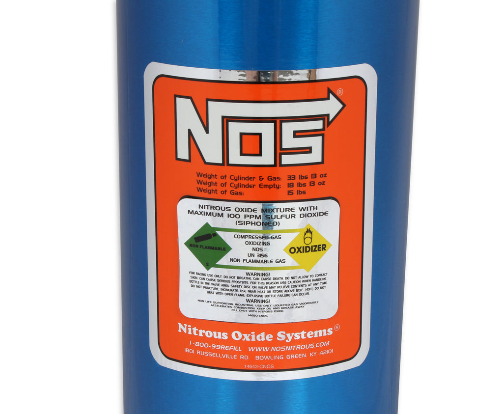 NOS/Nitrous Oxide System 15# Replacement Bottle