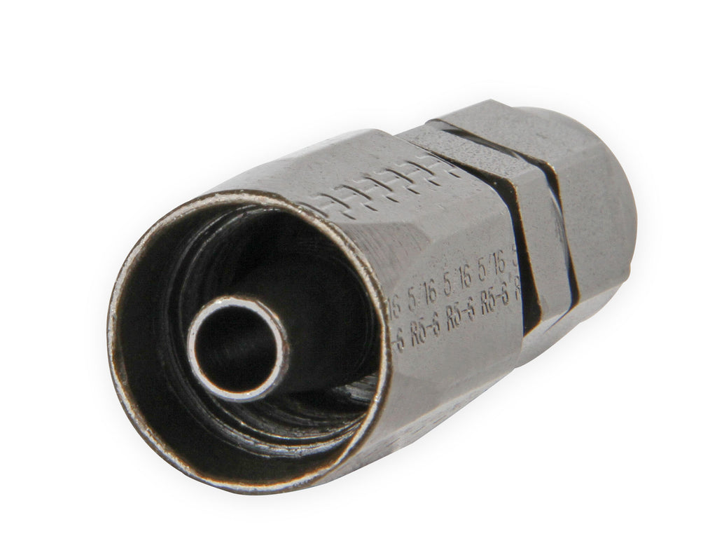 Earl's Performance 6an Power Steering Hose End - Steel - Black