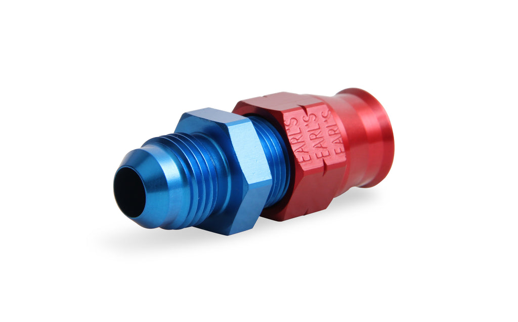 Earl's Performance 8an Male to 3/8in Alum Tubing Adapter