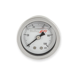 Holley EFI Fuel Gauge 0-100psi 1/8 NPT
