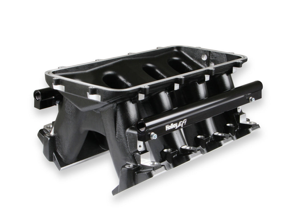 Holley EFI GM LS Hi-Ram Intake Sys. - 105mm EFI Throttle Bdy
