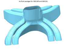 Load image into Gallery viewer, Holley EFI SBC EFI Intake Manifold 4150 Flange