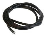 Black Super Conductor Spark Plug wire in bulk, 100' length.