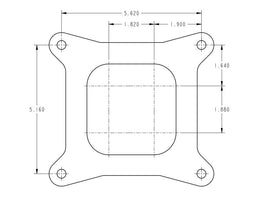 Quick Fuel Technology 750CFM Carburetor - Blower 2x4