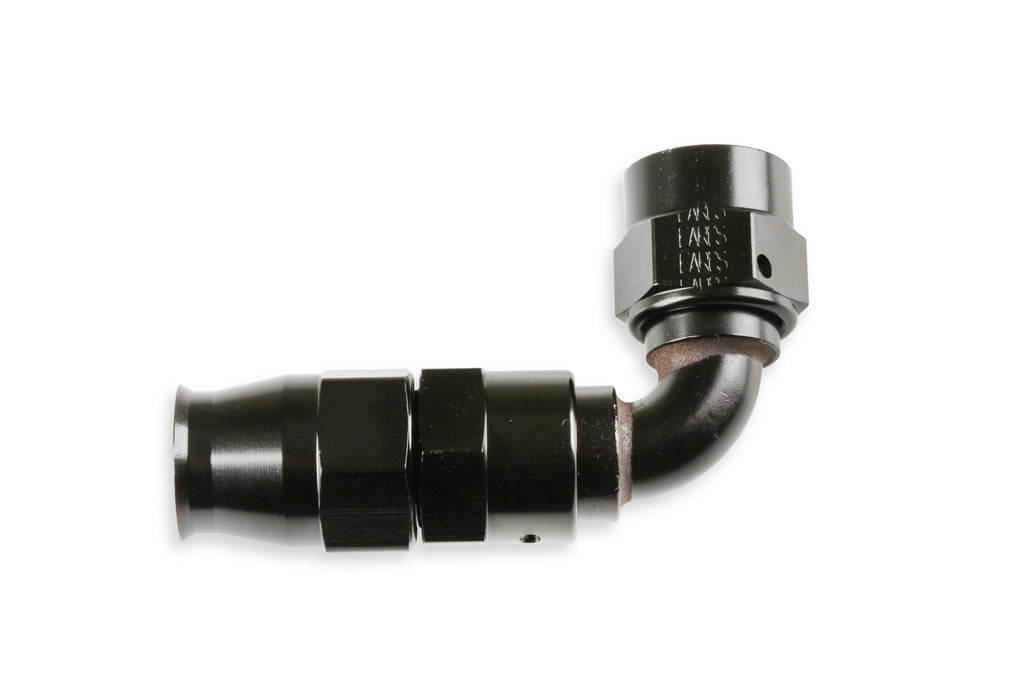 Earl's Performance #6an UltraPro Twist-On Fitting 90 Deg. Black