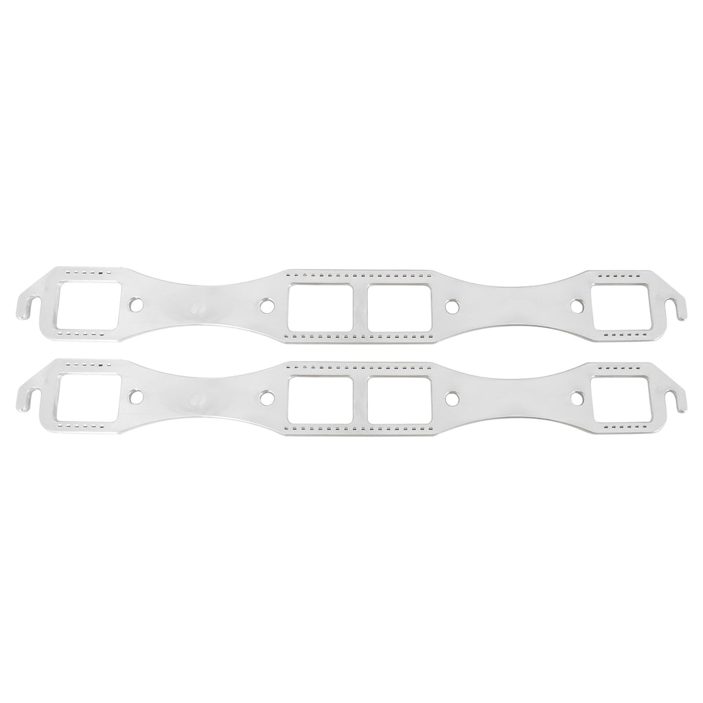 Mr Gasket Alum. Exhaust Gasket Set BBM w/Rect. Ports