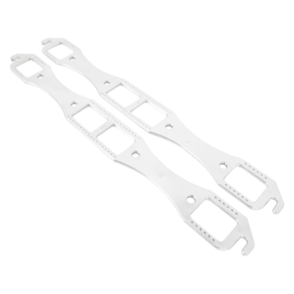 Mr Gasket Alum. Exhaust Gasket Set BBM w/Rect. Ports