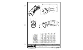 Earl's Performance #12 30 Deg Swivel-Seal Hose End
