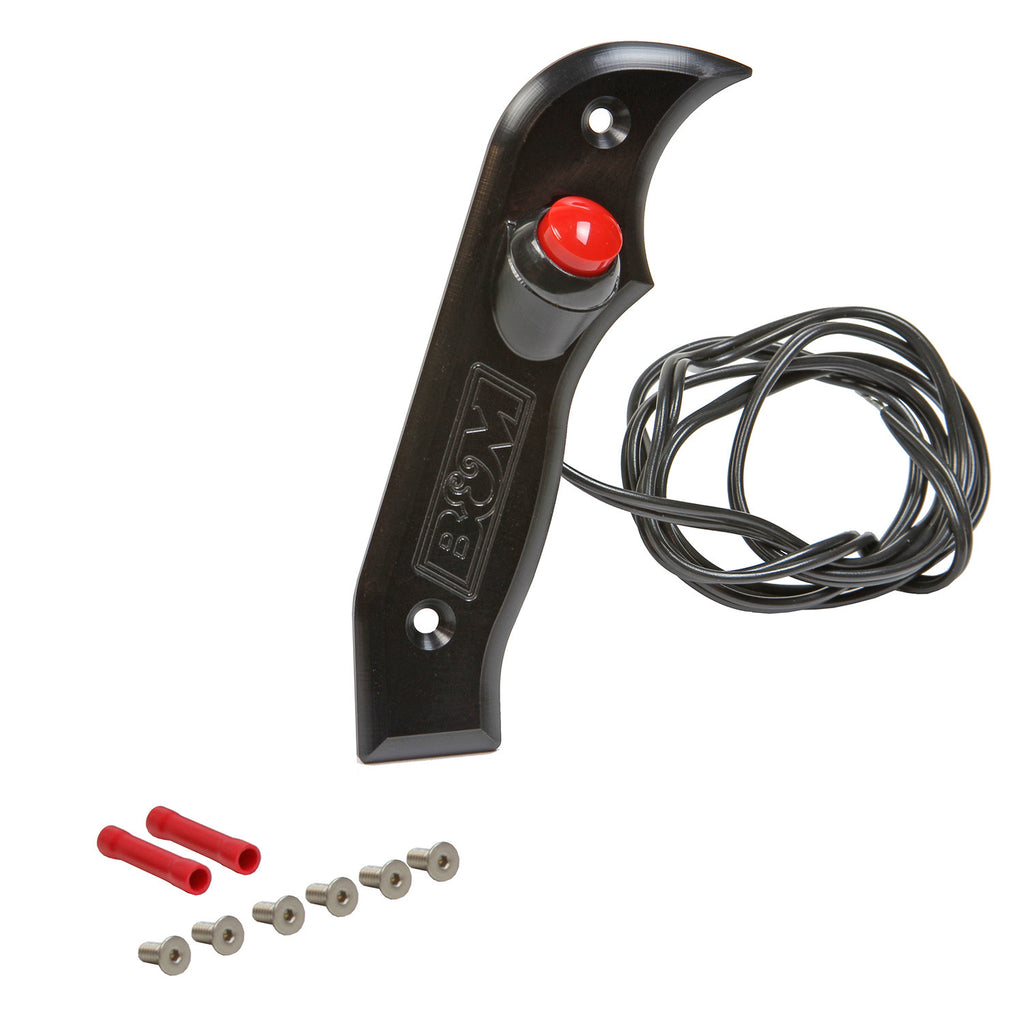 B&M Stealth Magnum Grip Side Plates w/Button