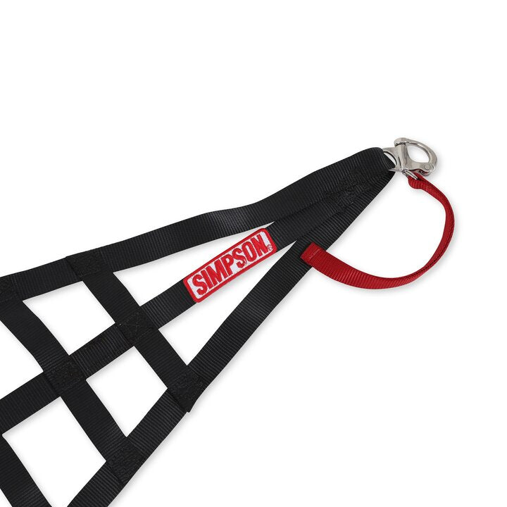 Simpson Safety Driver Net Corvette Left Poly 28in x 15-3/4