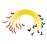 Spark Plug Wire Set- 8mm-Custom with Graphite Core-HEI Stock Style Boots- Yellow