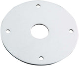 Scuff Plate Alum 1/2in Hole 50pk