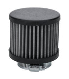 V/C Breather w/o Shield Black 1-1/2in