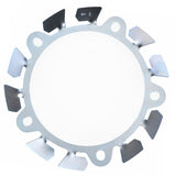 Brake Fan Steel LH Wide 5