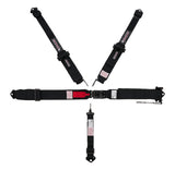 5-Pt Harness L&L Ratchet 3in Belts w/2in Shoulder