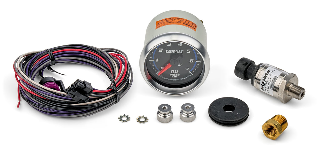 AutoMeter 2 1/16 Oil Press Gauge Cobalt Series Metric