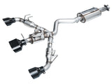 AWE Touring Edition Exhaust for GR Corolla - Diamond Black Tips