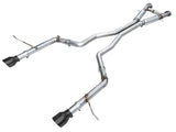 AWE Track Edition Exhaust for Dodge Durango 6.4 / 6.2 SC - Diamond Black Tips