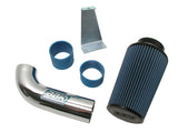 1986-1993 MUSTANG 5.0 COLD AIR INTAKE STANDARD NON-FENDERWELL (POWDER CHROME)