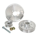 2001-2004 MUSTANG GT/00-01 COBRA 3 PC UNDER DRIVE PULLEY KIT (BILLET ALUMINUM)