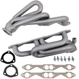 1996-1999 CHEVY / GM TRUCK SUV 5.0L 5.7L 1-5/8 SHORTY HEADERS (TITANIUM CERAMIC)