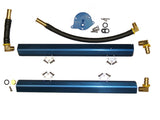 1986-1993 MUSTANG 5.0 HIGH FLOW CNC BILLET ALUMINUM FUEL RAIL KIT