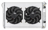 82-92 F-Body LS Swap Radiator w/Dual 12in Fan