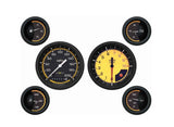 Classic Instruments Auto Cross Yellow 6 Gauge Set
