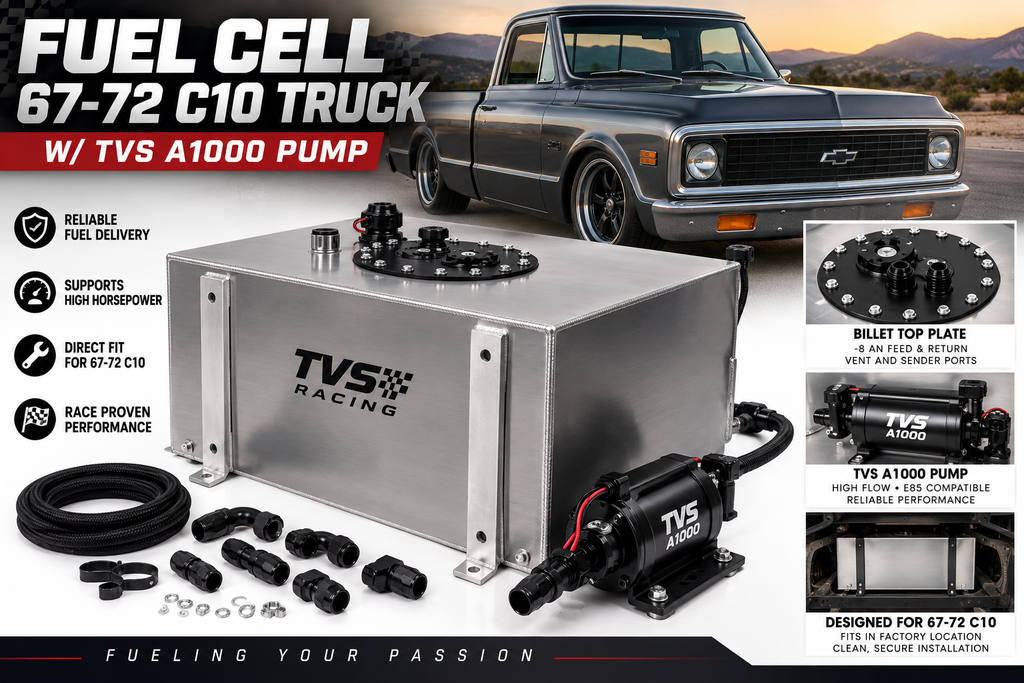 Aeromotive Fuel System Fuel Cell - 67-72 C10 Truck w/TVS A1000 Pump