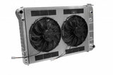 Radiator w/Fans C-10 Trk 73-87 Trans Raw