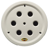 Wheel Cover Hole Vent Alum Bolt 15in White