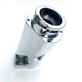 Billet Water Filler Neck - Angled Polished