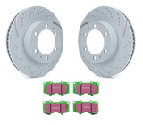 Brake Rotor & Pad Kit Greenstuff Toyota