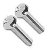 Door Lock Knob Pair Polished