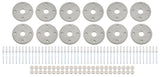 Scuff Plate Plastic Gray 12-Pack MD3
