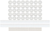 Scuff Plate Plastic White 40-Pack MD3