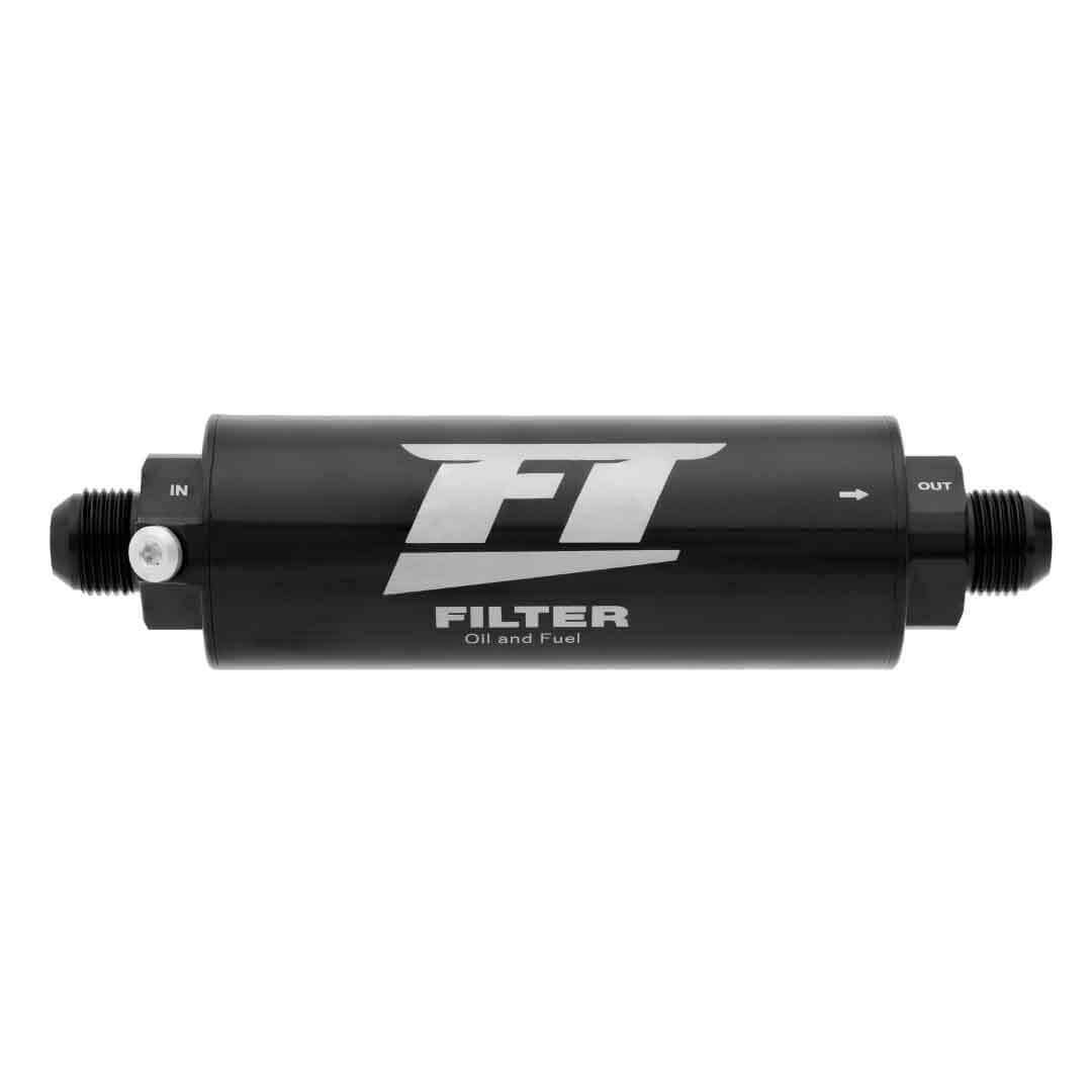 FT Fuel/Oil Filter 12an w/1/8npt port 60-Micron – Turbochargedracing