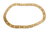 Gasket 24 Bolt Oval .062 thick cork rubber 6x10
