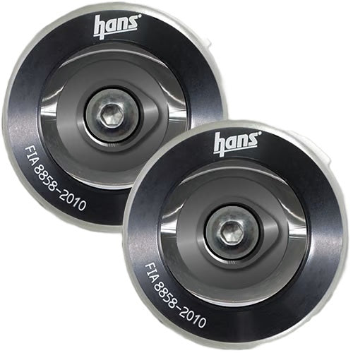 HANS Performance Products Helmet Anchors PRO Post SAH Black SFI FIA