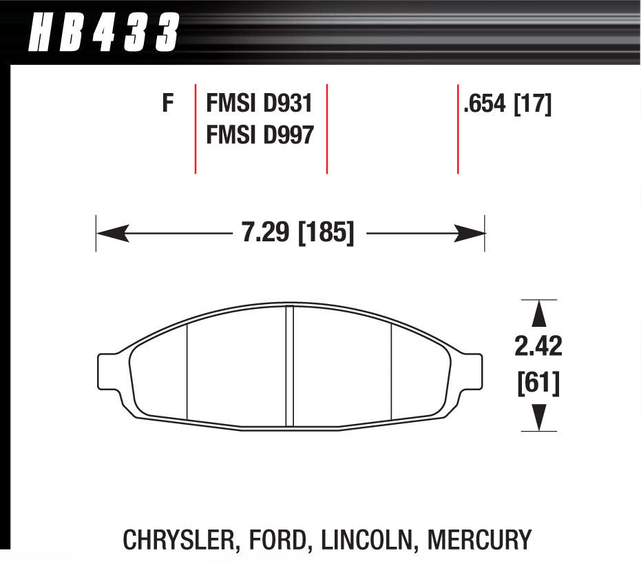 Hawk Performance Performance Street Brake Pads (4)