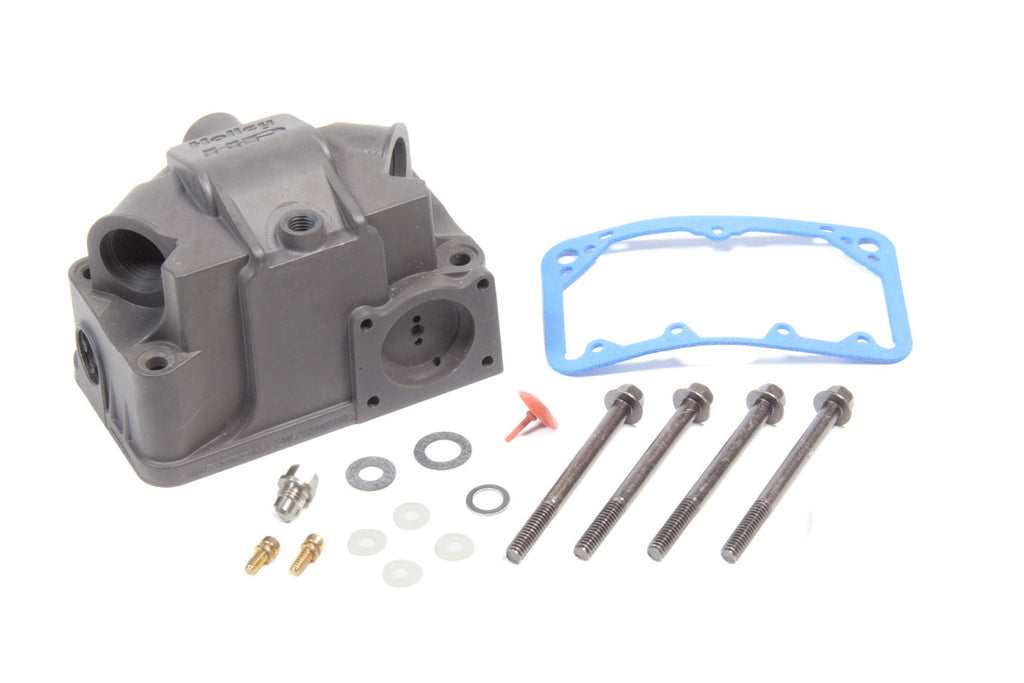 Holley Ultra HP Fuel Bowl Kit Hard Core Gray
