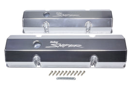 Holley Sniper EFI Sniper Fabricated Valve Covers SBC Tall