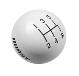 Hurst Shift Knob - 5-Speed Pattern - White
