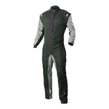 Suit Karting GK2 Adult Small Black/Green
