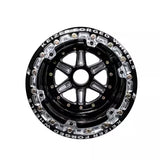 Wheel Splined 15x17 Blk Outer Beadlock 4in BS