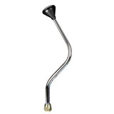 ES Shifter GM 4L80 Chrom e 16in Mush Blk Knob