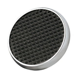 Round Chrome Steel Brake Pad W/Rubber Insert