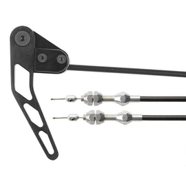 Lokar Blk Hood Release Cable Kit Black House